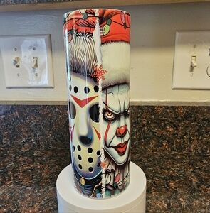 NEW! Christmas Horror Tumbler